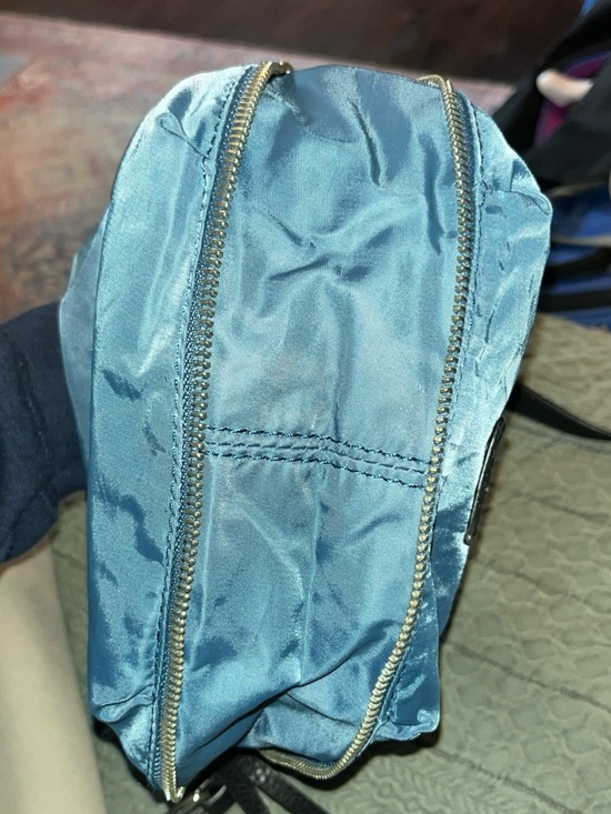 Light Blue and Black Women's Crossbody Bag - Casual Everyday Carry - Picture 5 of 5